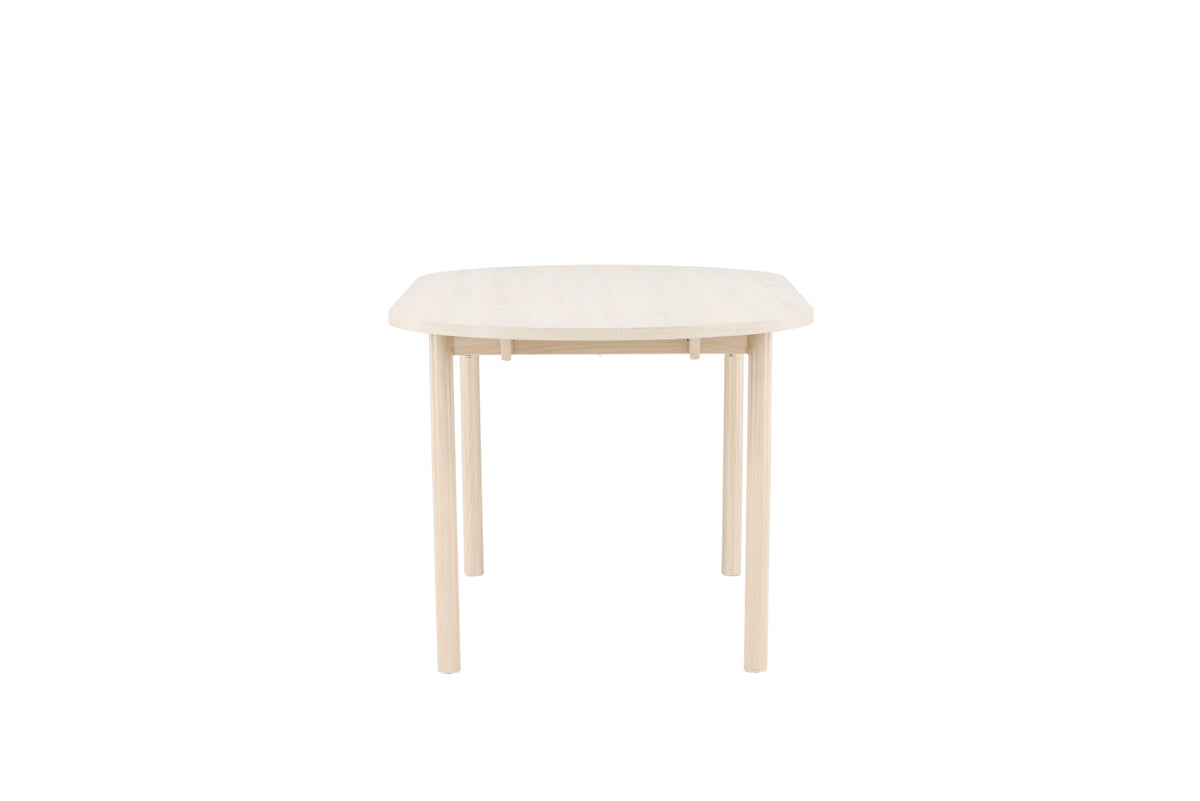 Andy Oval Dining Table 180 x 90 Whitewash