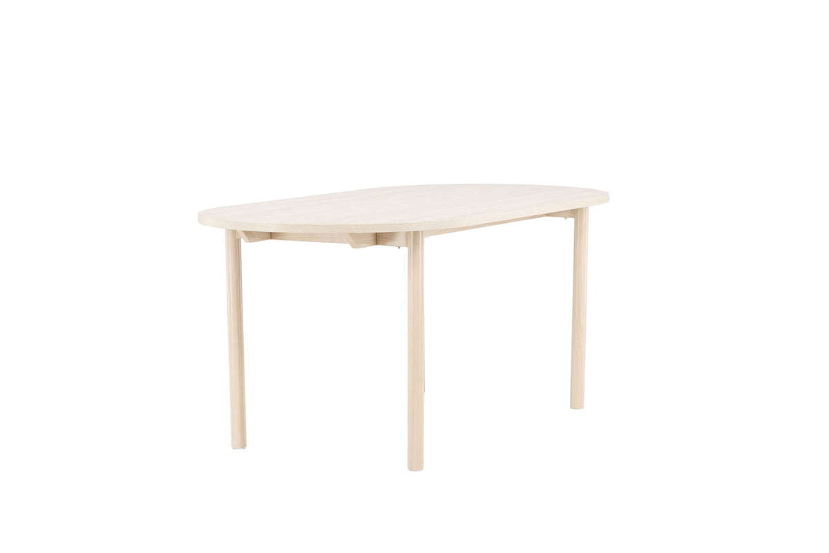 Andy Oval Dining Table 180 x 90 Whitewash