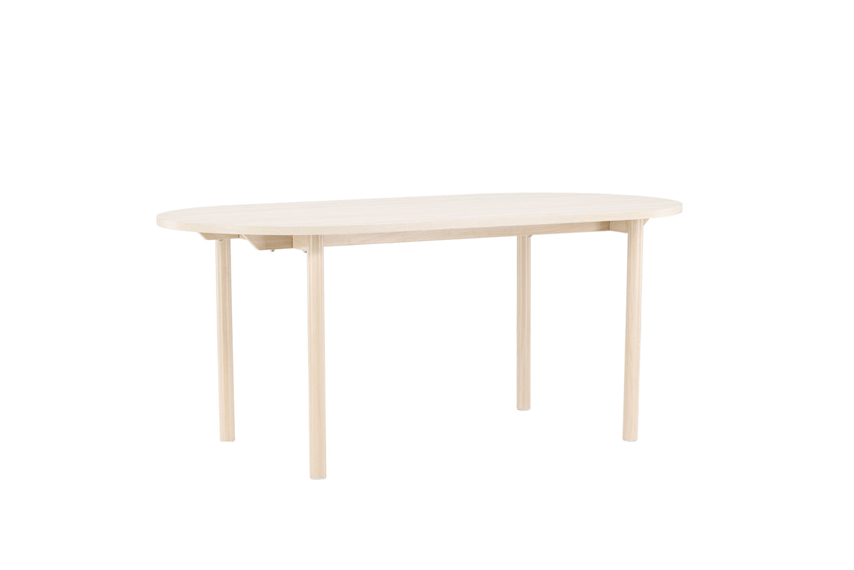 Andy Oval Dining Table 180 x 90 Whitewash