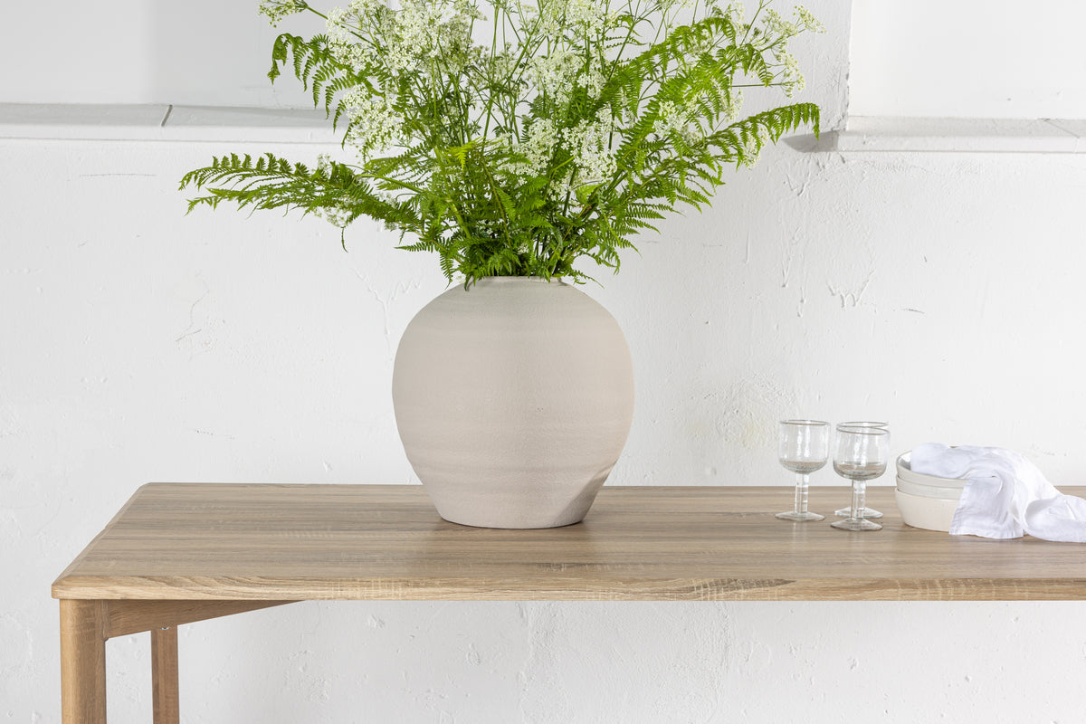 Damon Rectangular Dining Table 200 x 90 Whitewash