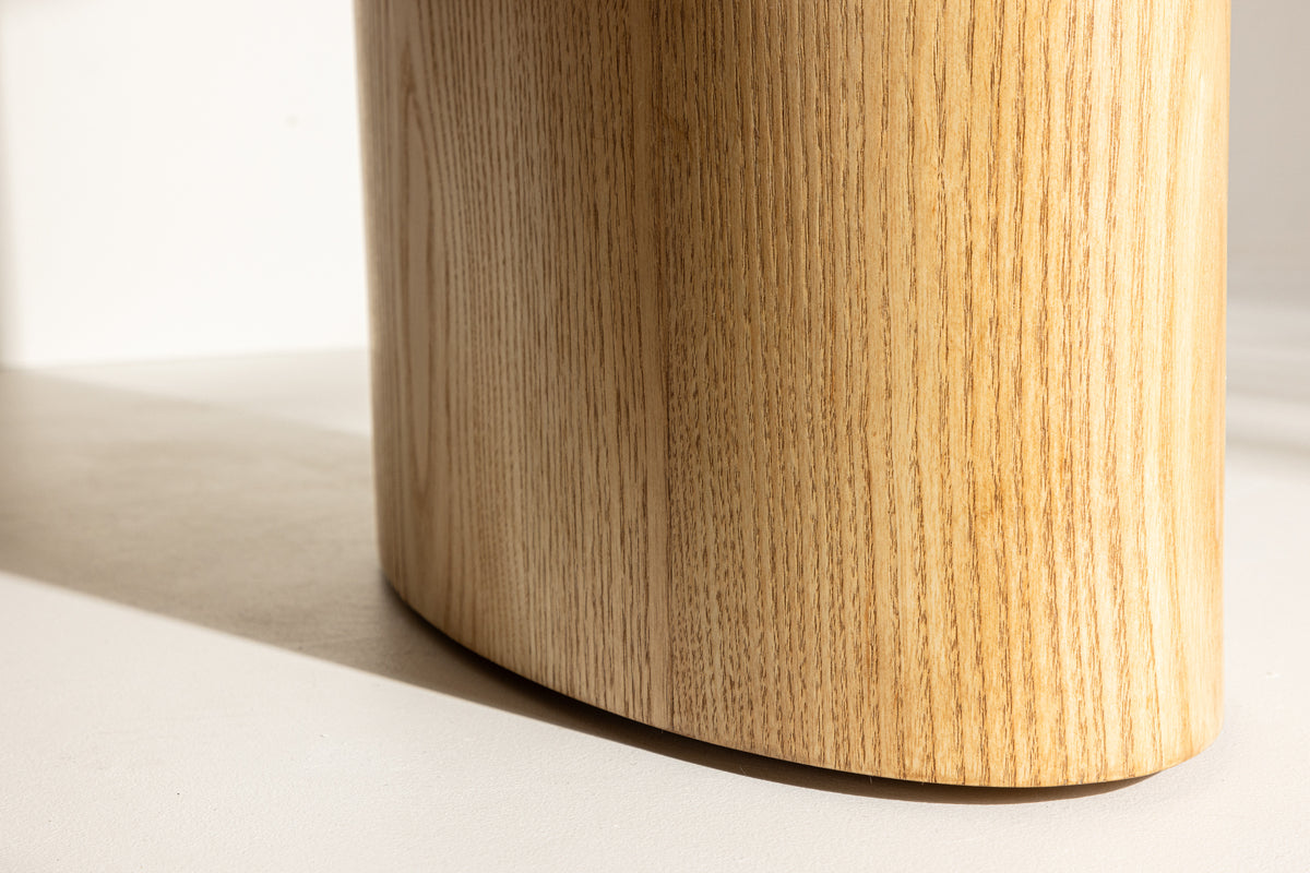 Isolde Oval Dining Table 180 x 90 Nature