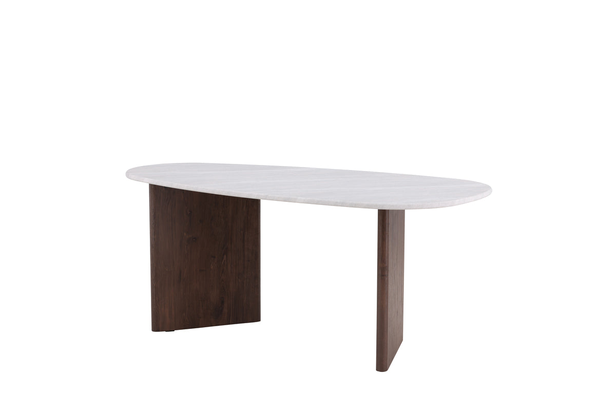 Grönvik Oval Dining Table 180 x 90 Light Grey