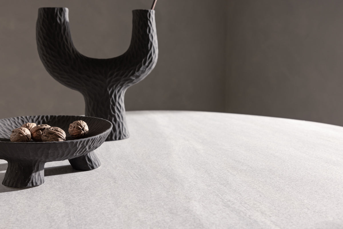 Grönvik Oval Dining Table 180 x 90 Light Grey