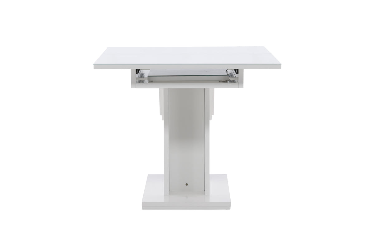 Pluto Rectangular Dining Table 120 x 90 White