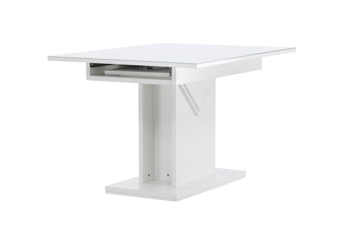 Pluto Rectangular Dining Table 120 x 90 White