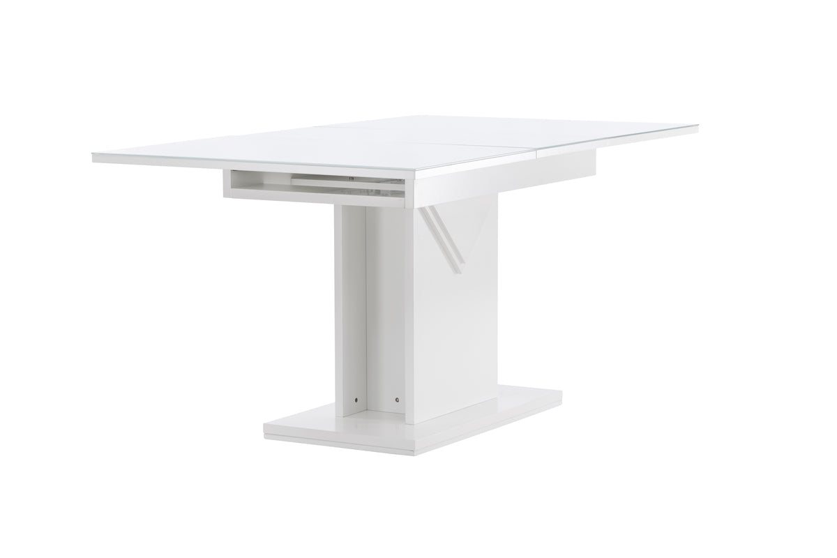 Pluto Rectangular Dining Table 120 x 90 White