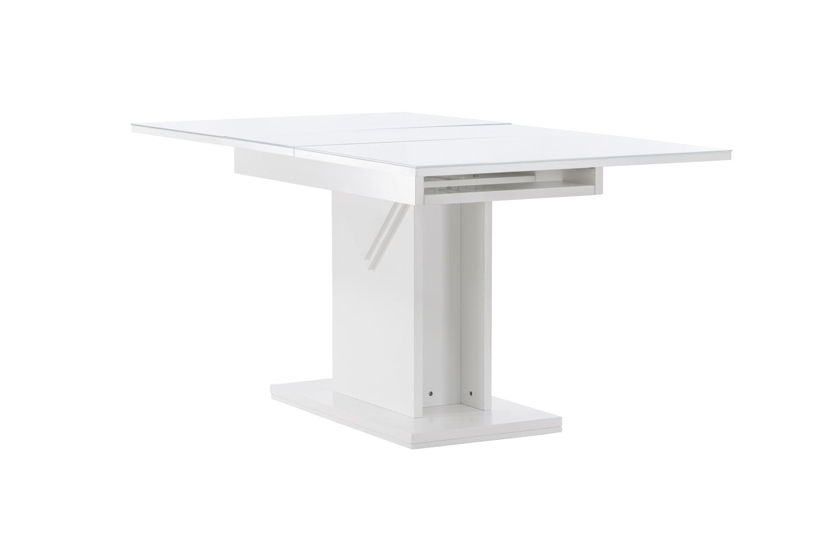 Pluto Rectangular Dining Table 120 x 90 White