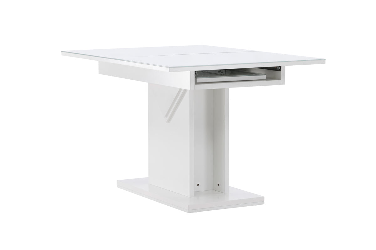 Pluto Rectangular Dining Table 120 x 90 White