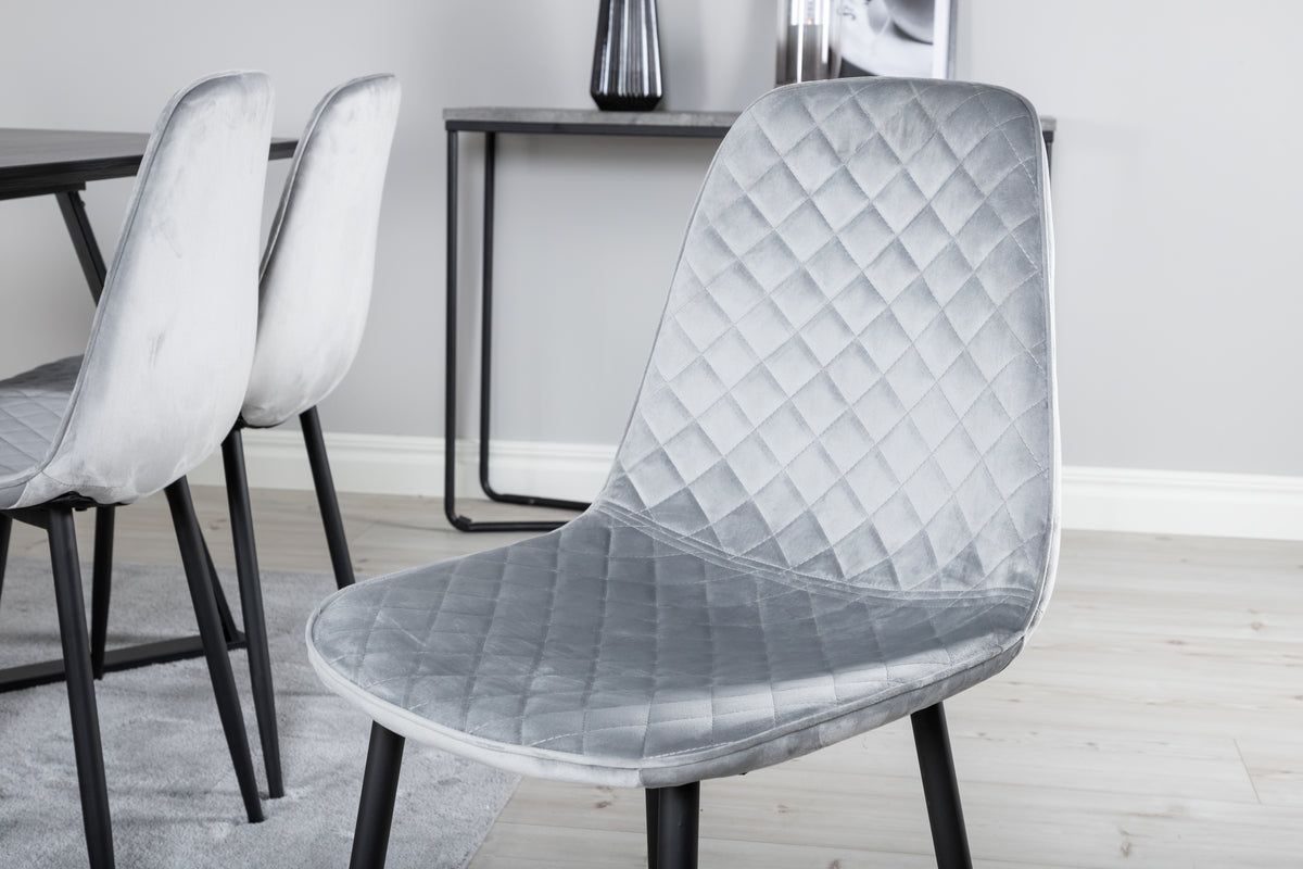 Polar Dining Chair 2-pack Grey