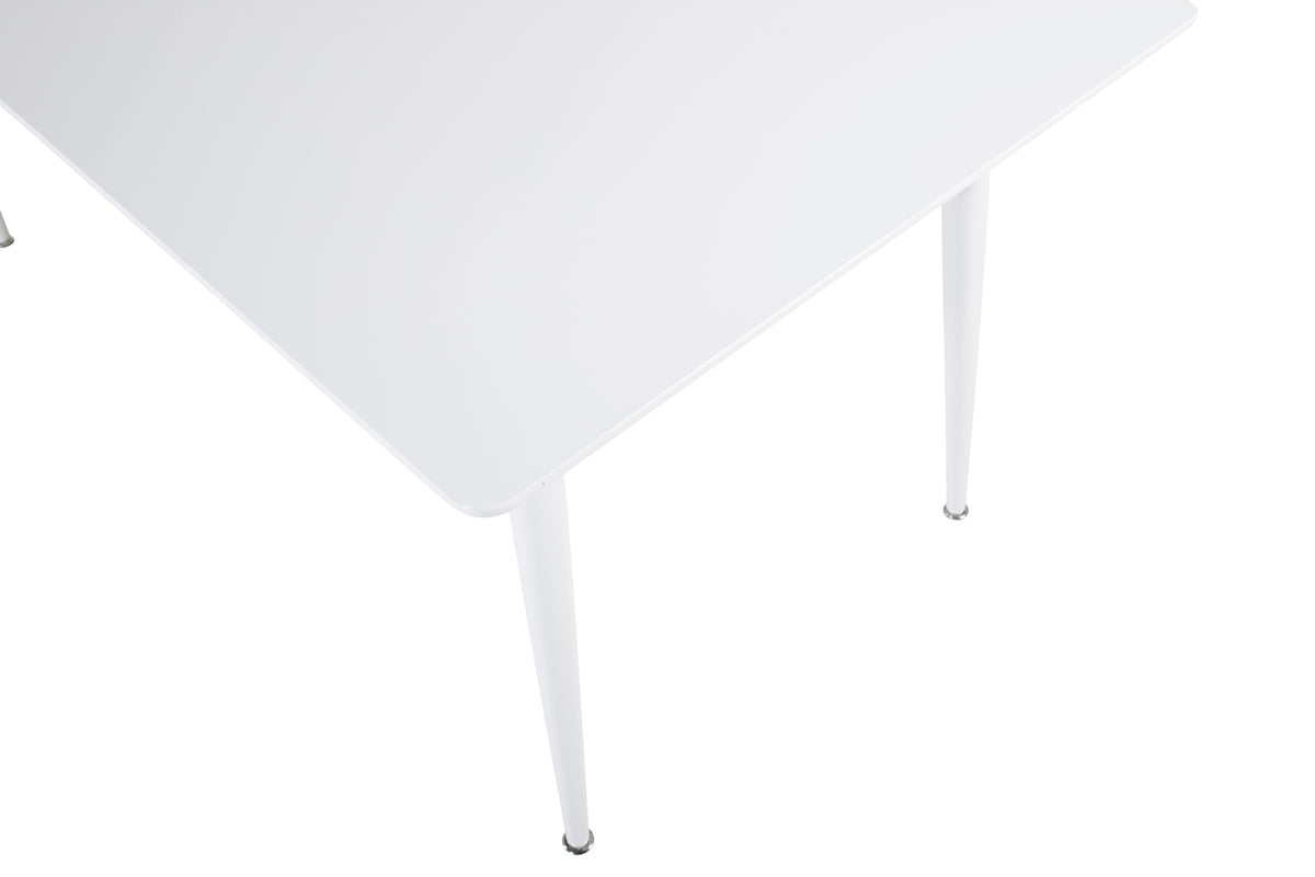 Polar Rectangular Dining Table 180 x 90 White