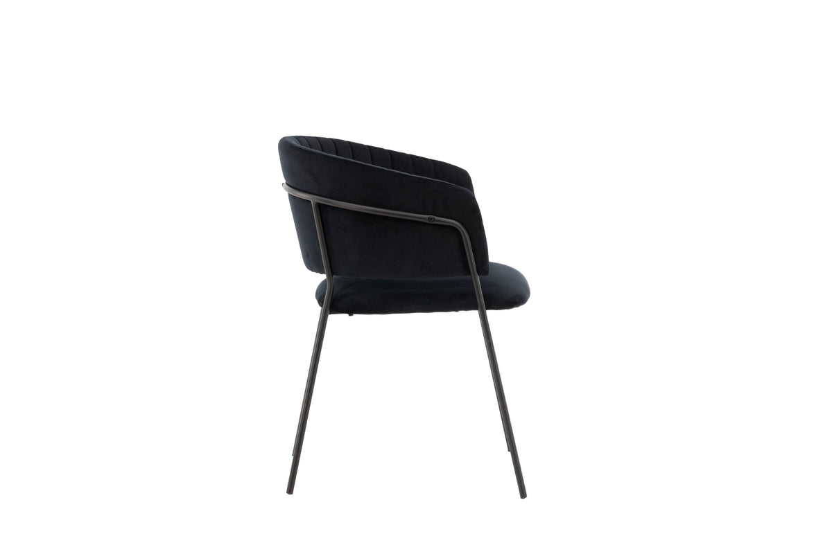 Selma Dining Chair 2-pack Black