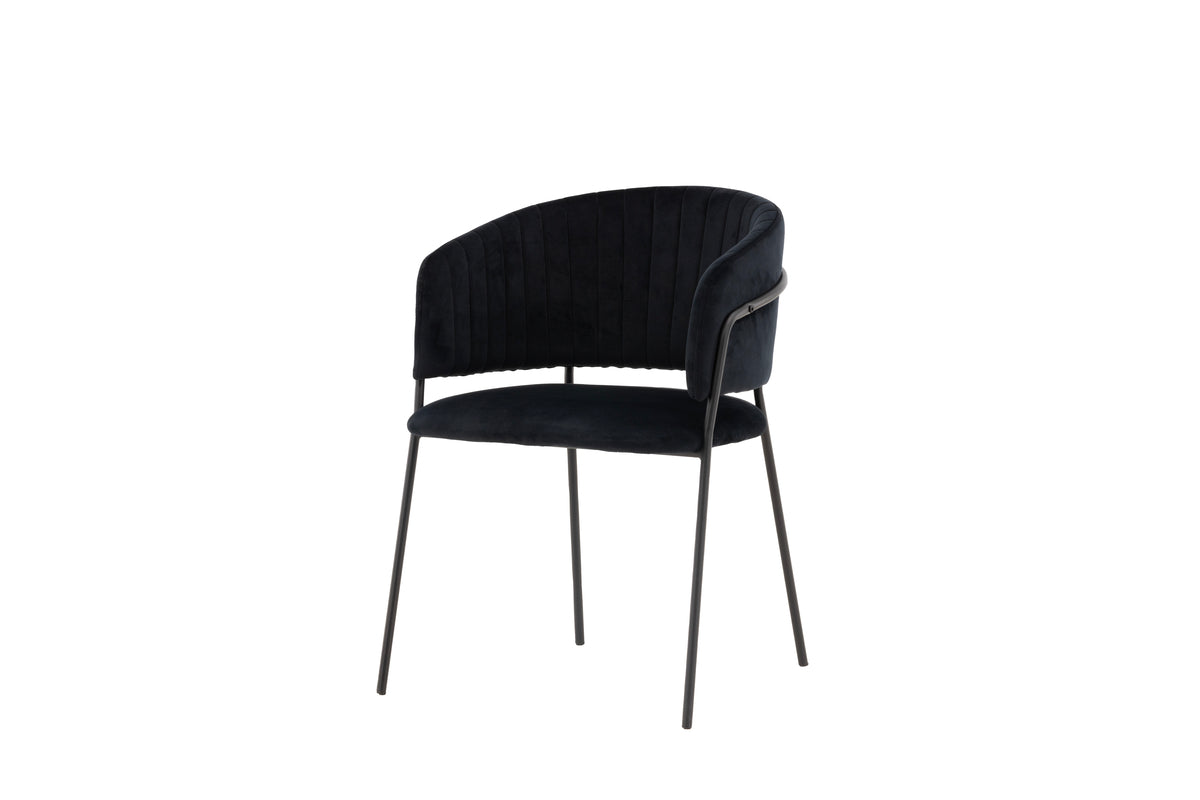 Selma Dining Chair 2-pack Black