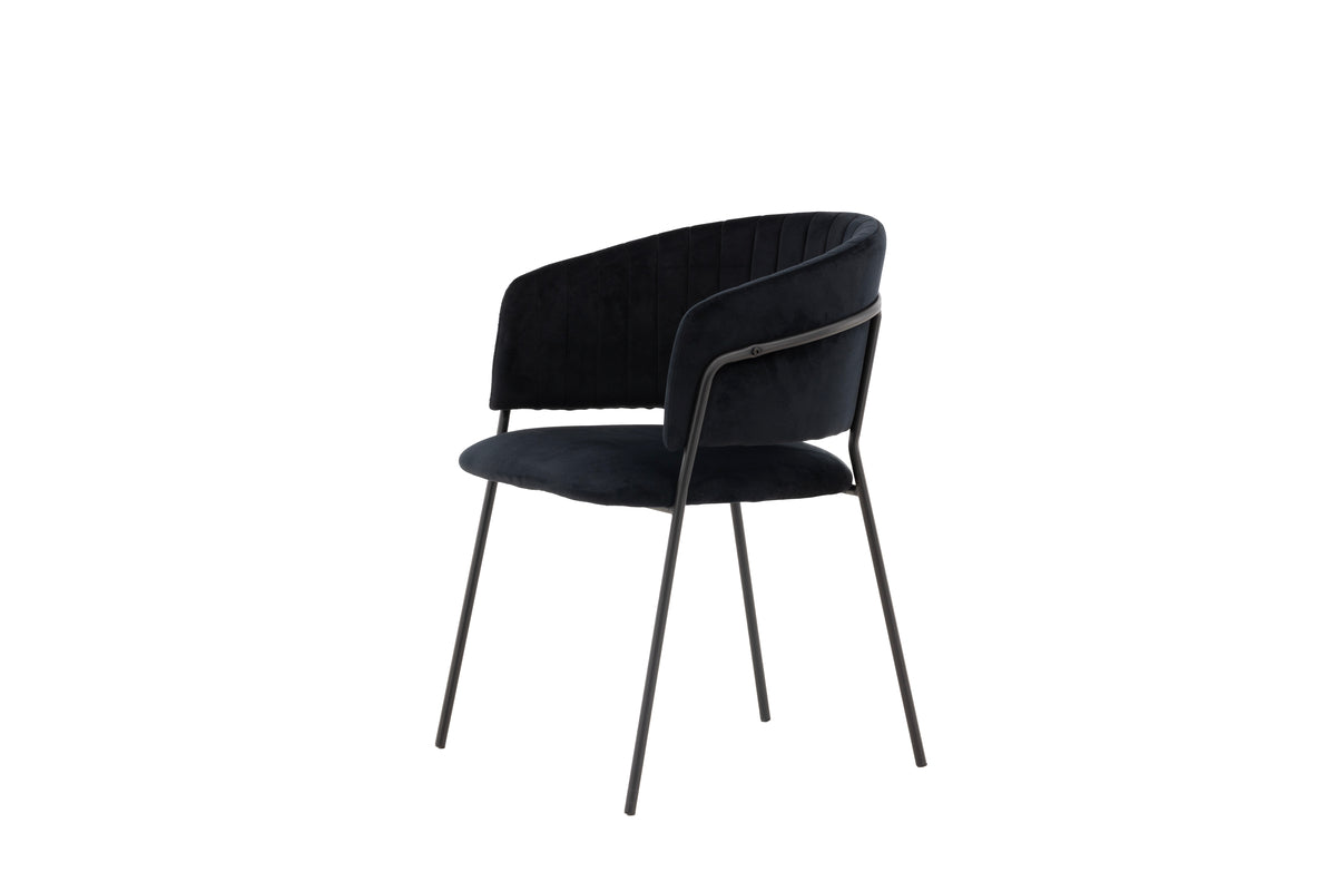Selma Dining Chair 2-pack Black