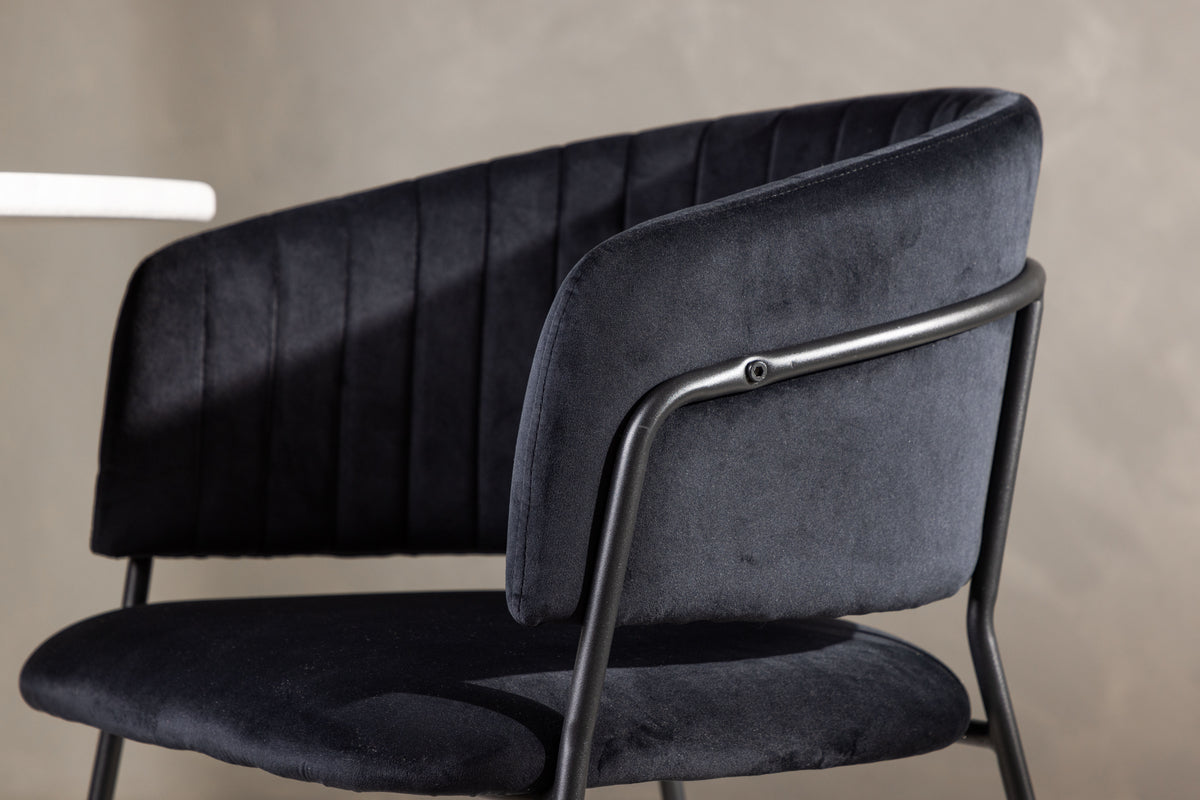 Selma Dining Chair 2-pack Black