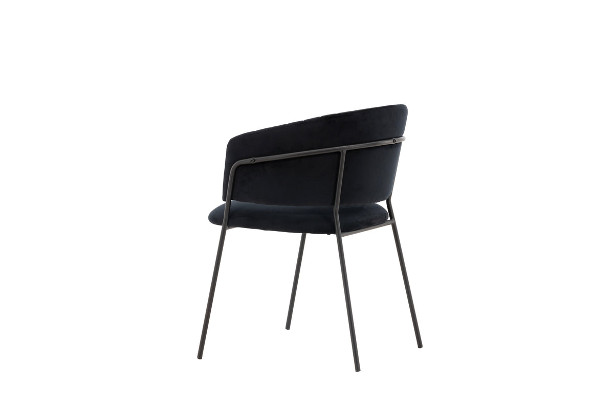 Selma Dining Chair 2-pack Black