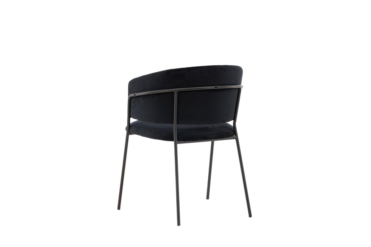 Selma Dining Chair 2-pack Black