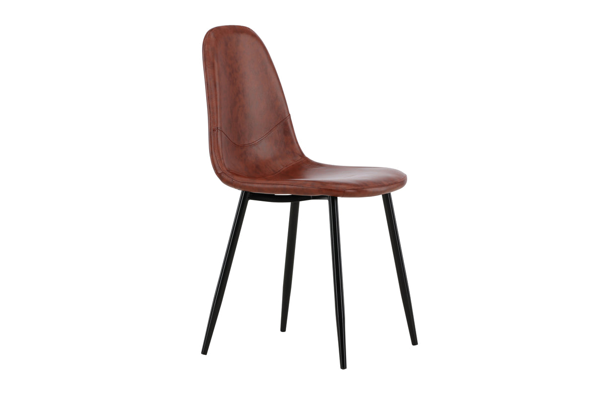 Polar Dining Chair 2-pack Brown