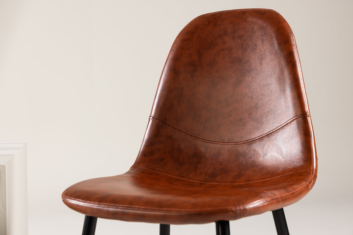 Polar Dining Chair 2-pack Brown