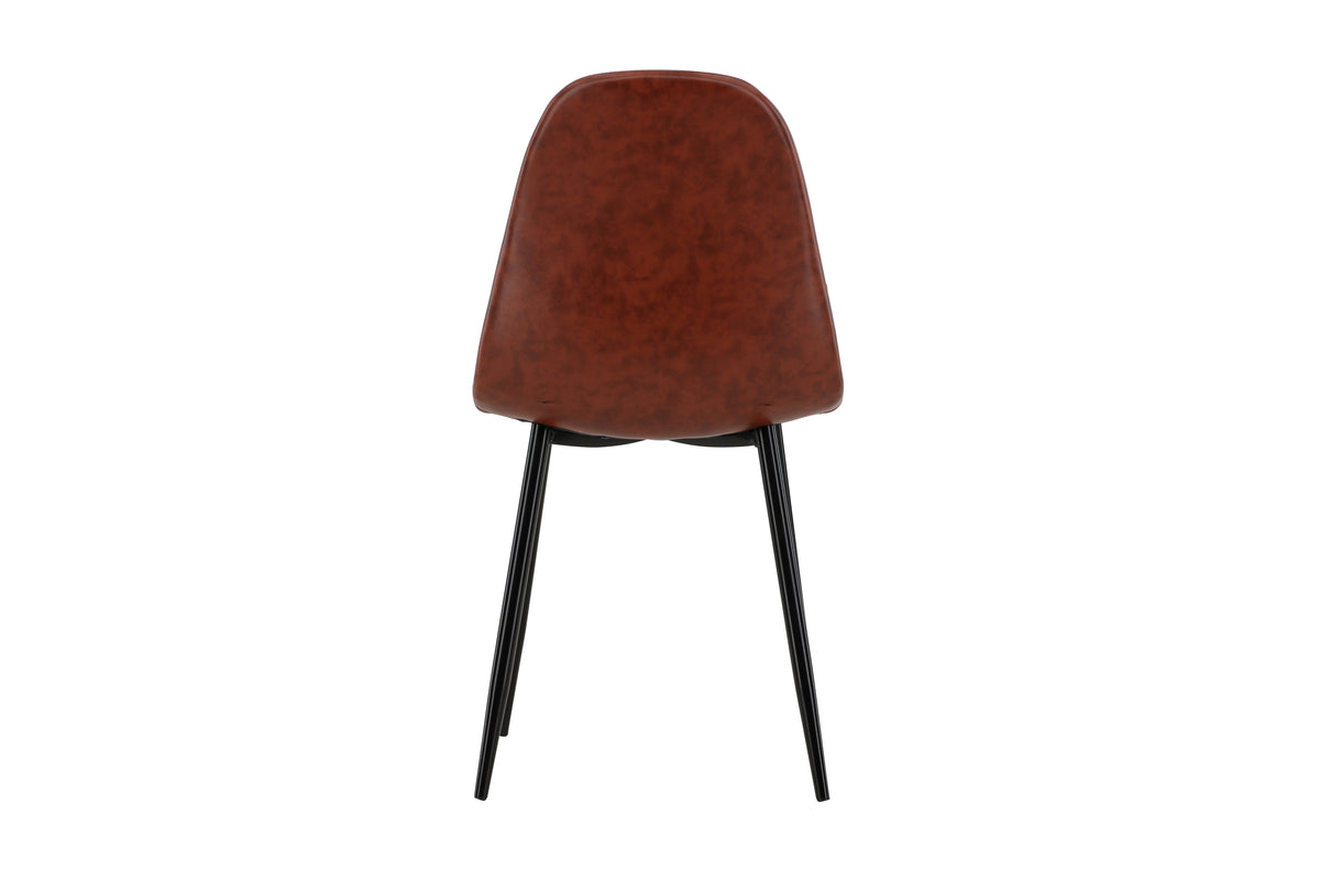 Polar Dining Chair 2-pack Brown