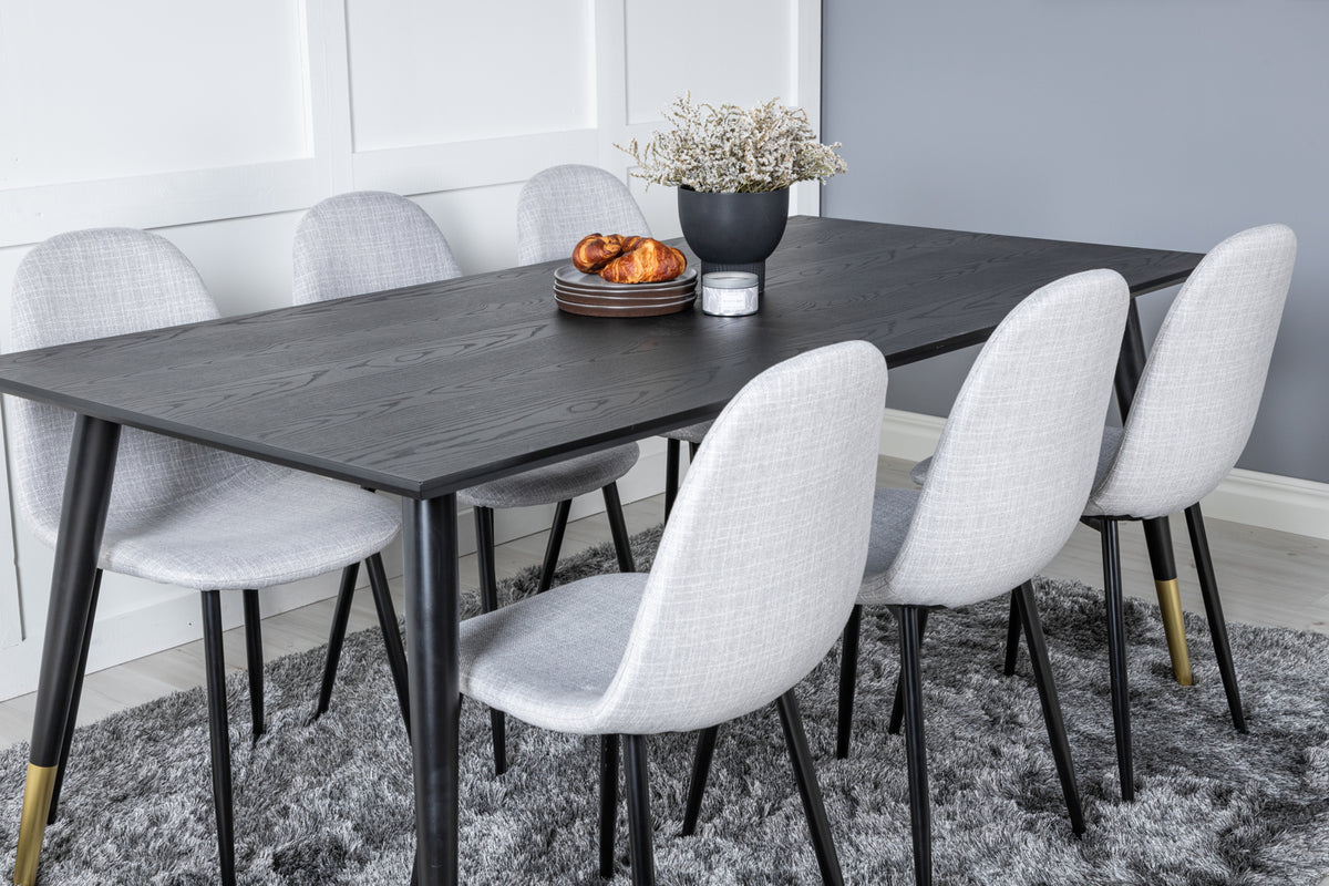 Polar Dining Chair 2-pack Grey