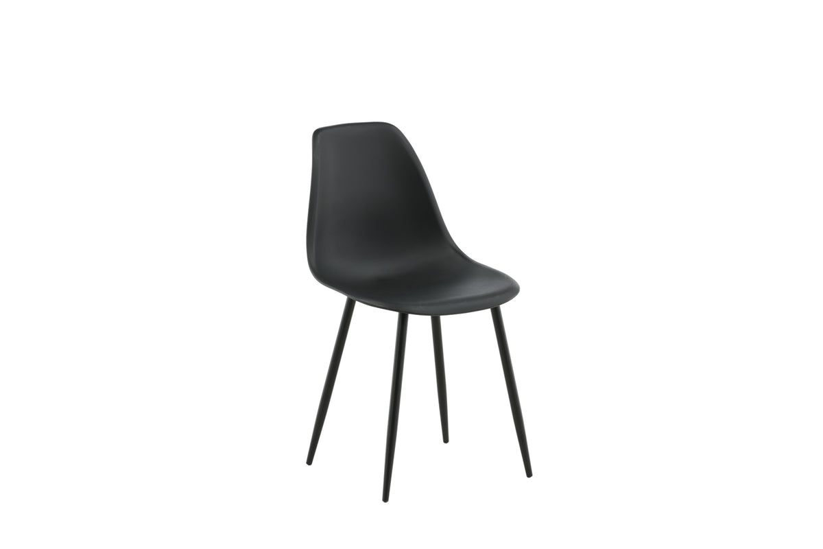 Polar Dining Chair 2-pack Black