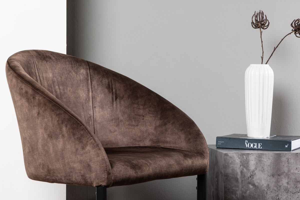 Evening Dining Chair 2-pack Dark Brown