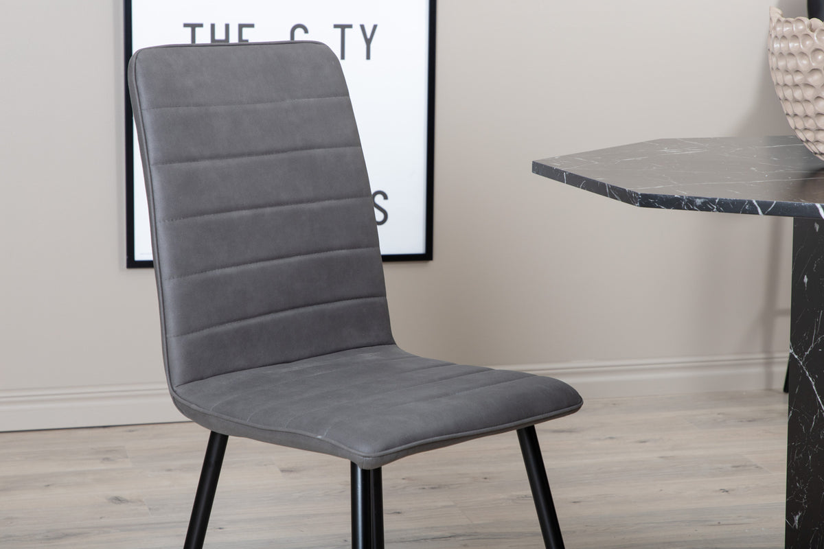 Windu Dining Chair 2-pack Grey