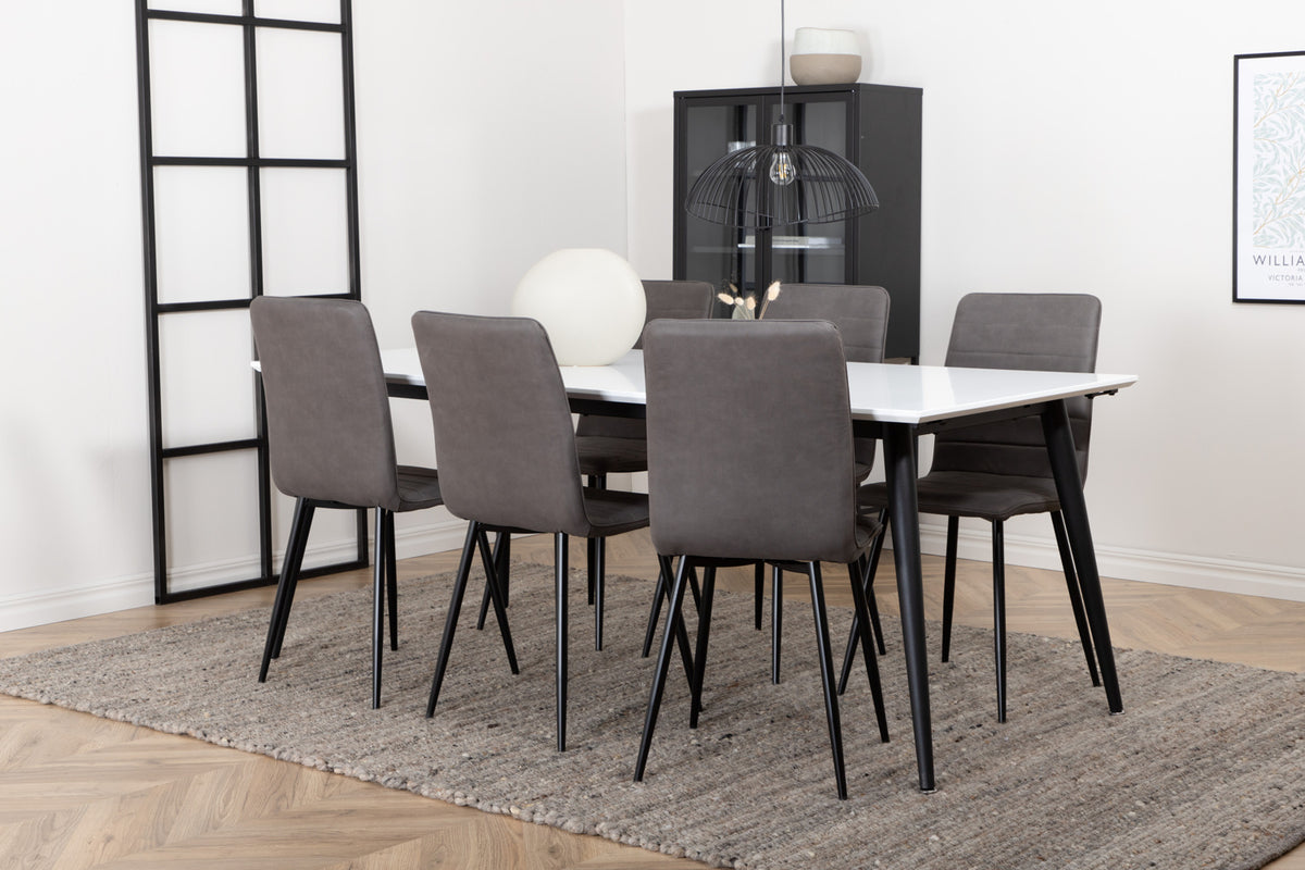 Windu Dining Chair 2-pack Grey