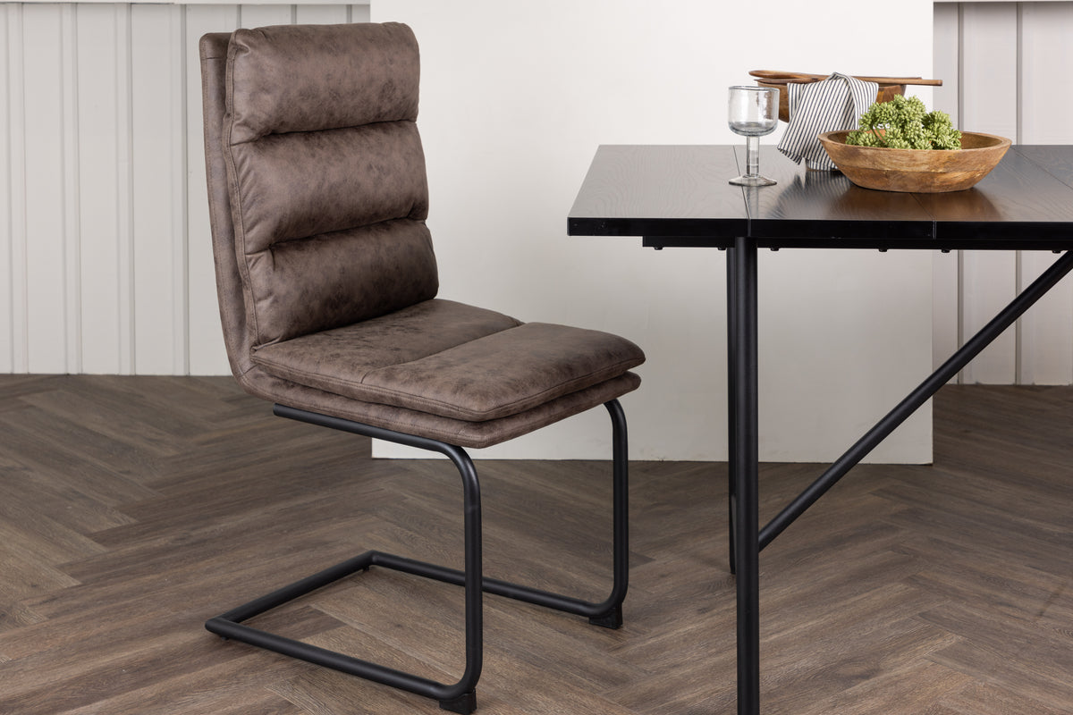 Zizo Dining Chair 2-pack Brown