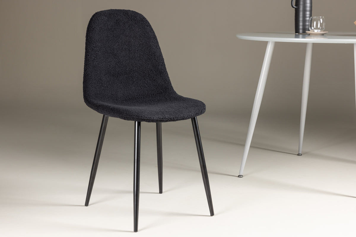 Polar Dining Chair 2-pack Black