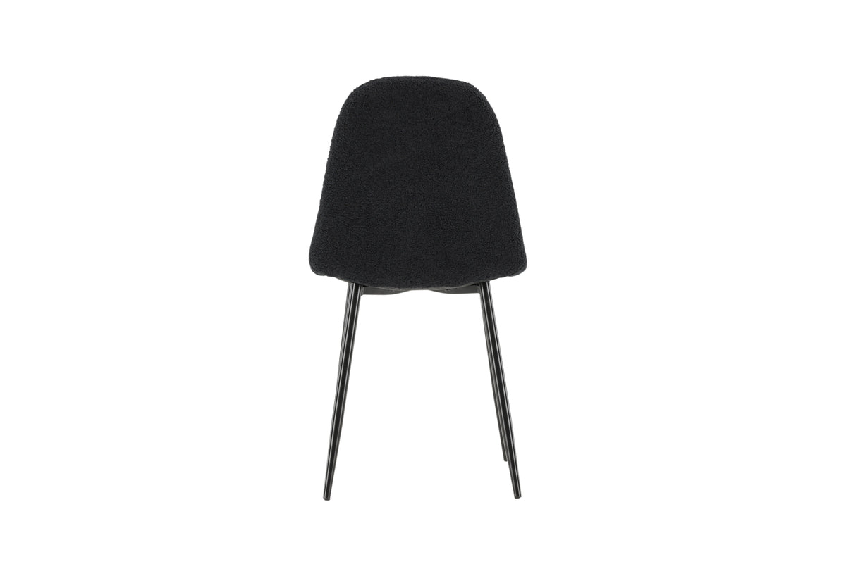Polar Dining Chair 2-pack Black
