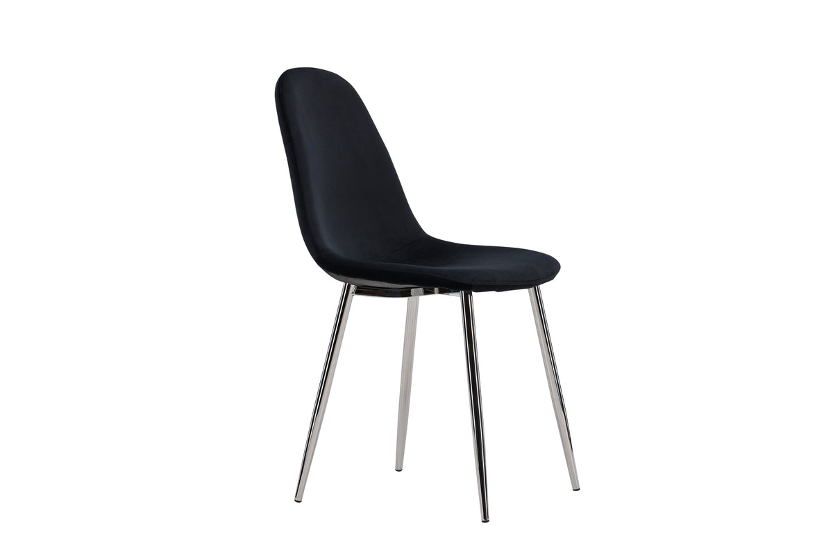 Polar Dining Chair 2-pack Black