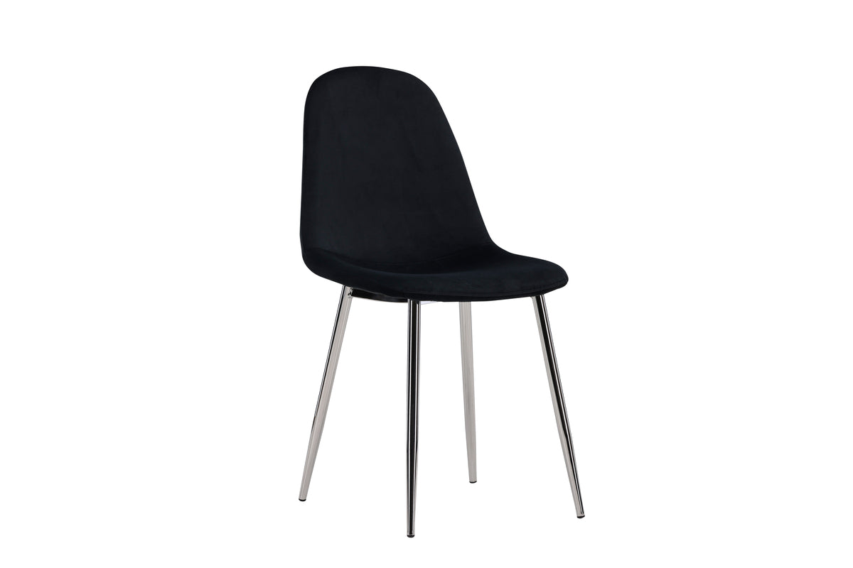Polar Dining Chair 2-pack Black
