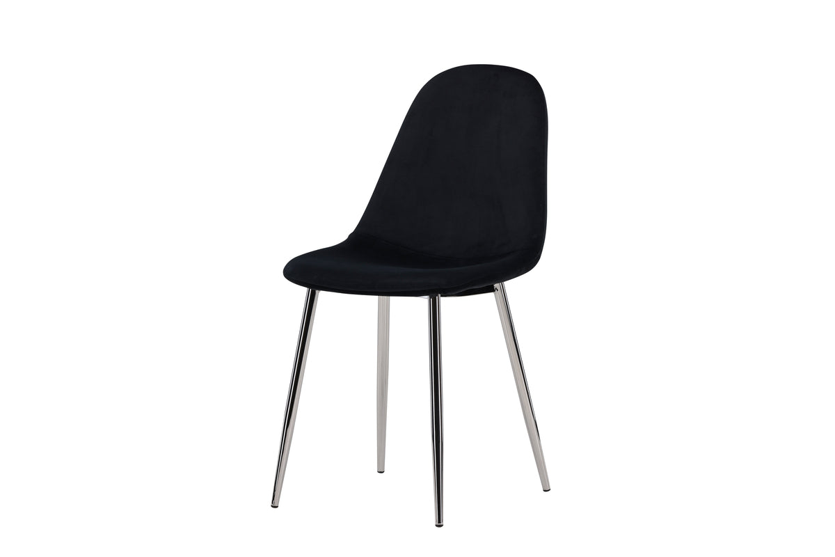 Polar Dining Chair 2-pack Black