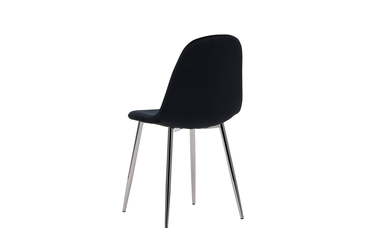 Polar Dining Chair 2-pack Black