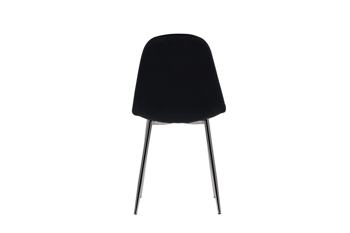 Polar Dining Chair 2-pack Black