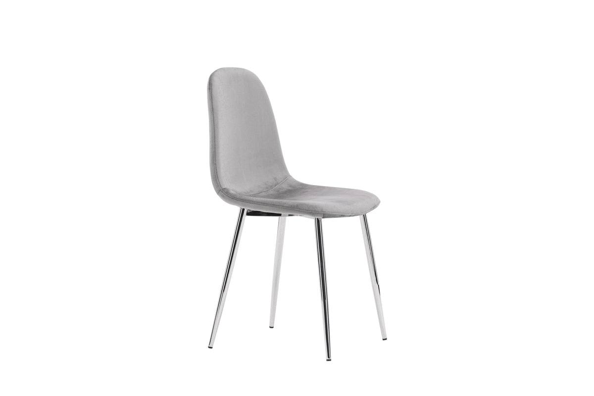 Eva Dining Chair 2-pack Light Grey