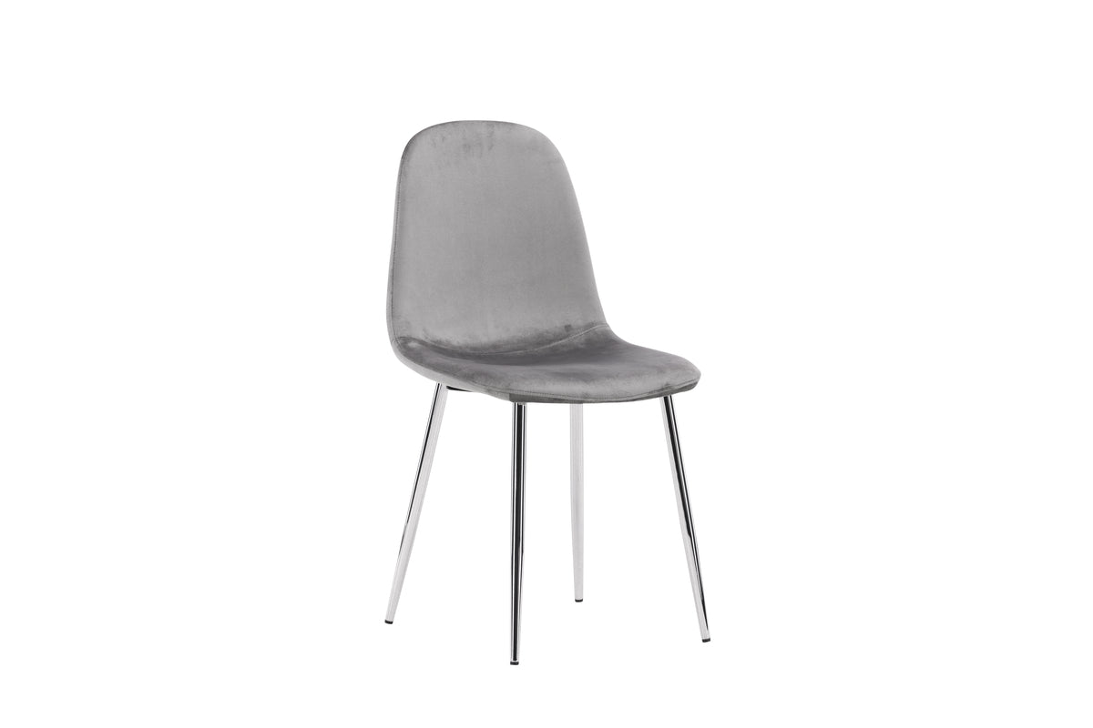 Eva Dining Chair 2-pack Light Grey