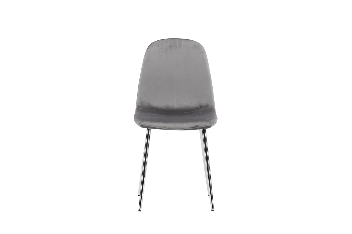 Eva Dining Chair 2-pack Light Grey