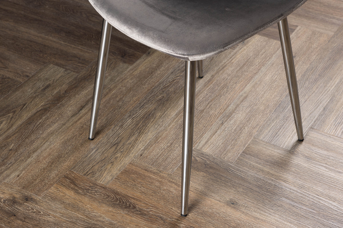 Eva Dining Chair 2-pack Light Grey