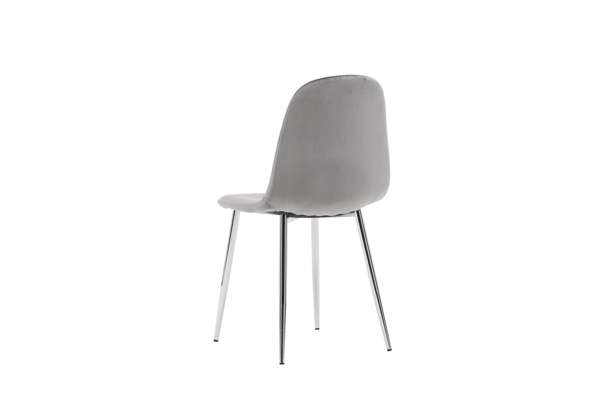 Eva Dining Chair 2-pack Light Grey