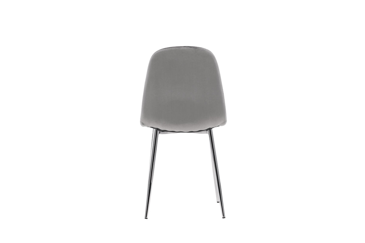 Eva Dining Chair 2-pack Light Grey