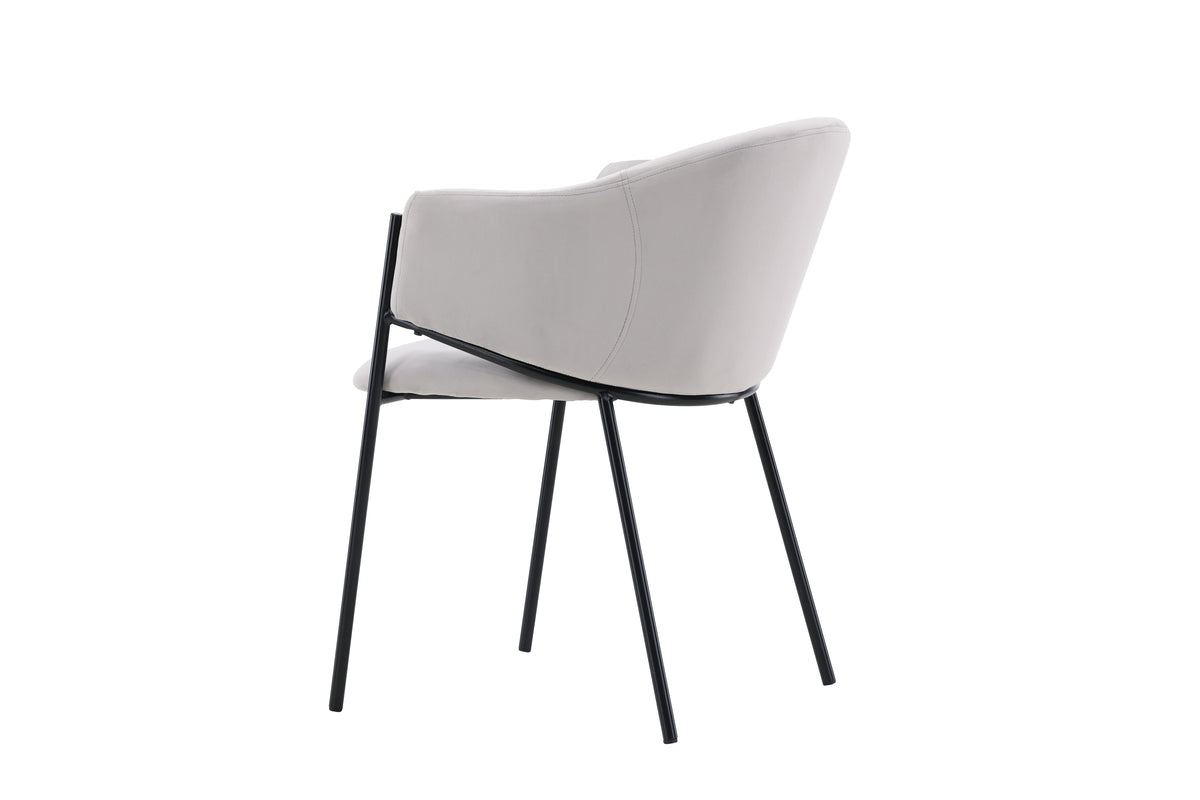 Evelina Dining Chair 2-pack Grey