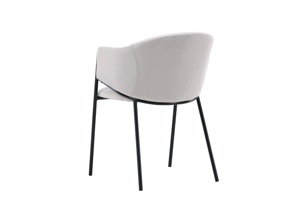 Evelina Dining Chair 2-pack Grey