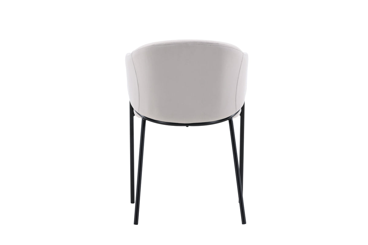 Evelina Dining Chair 2-pack Grey