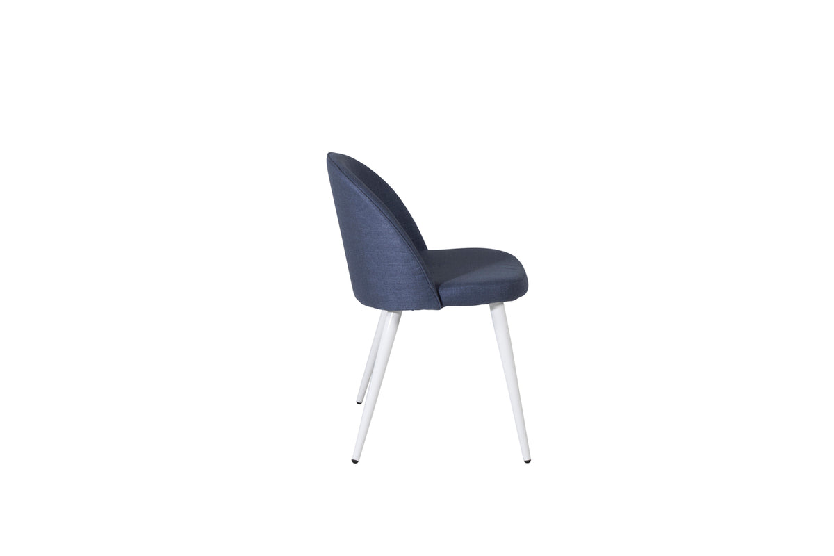 Velvet Dining Chair 2-pack Blue