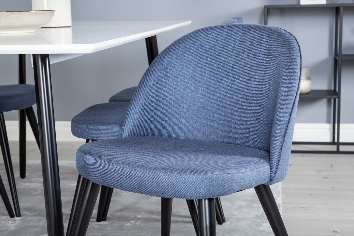 Dining chairs 2-pack Blue