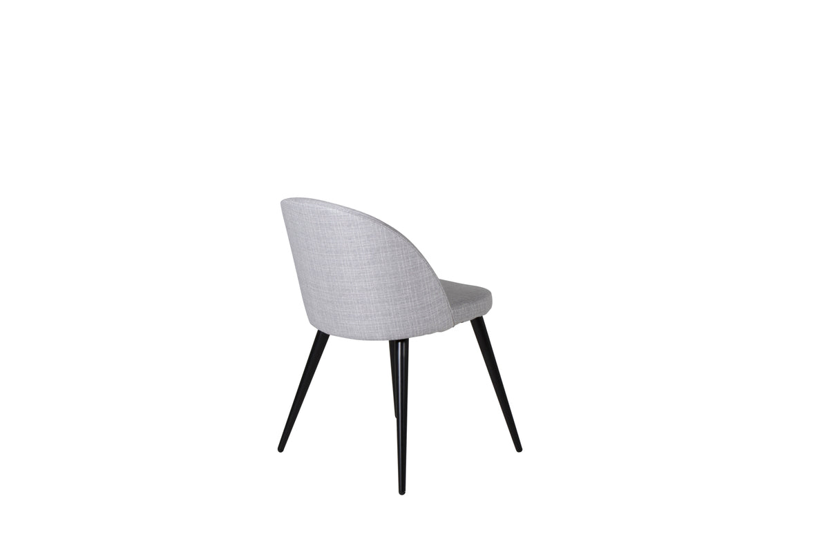 Velvet Dining Chair 2-pack Grey