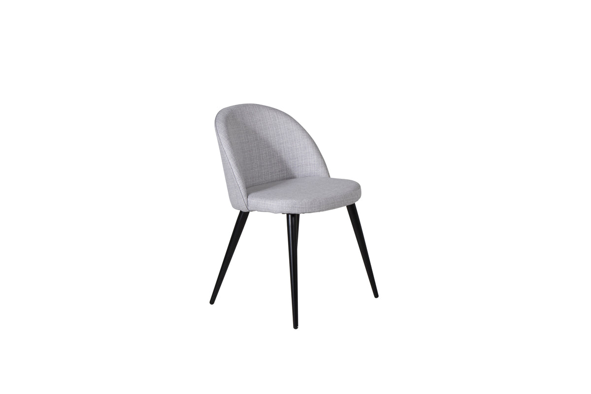 Velvet Dining Chair 2-pack Grey
