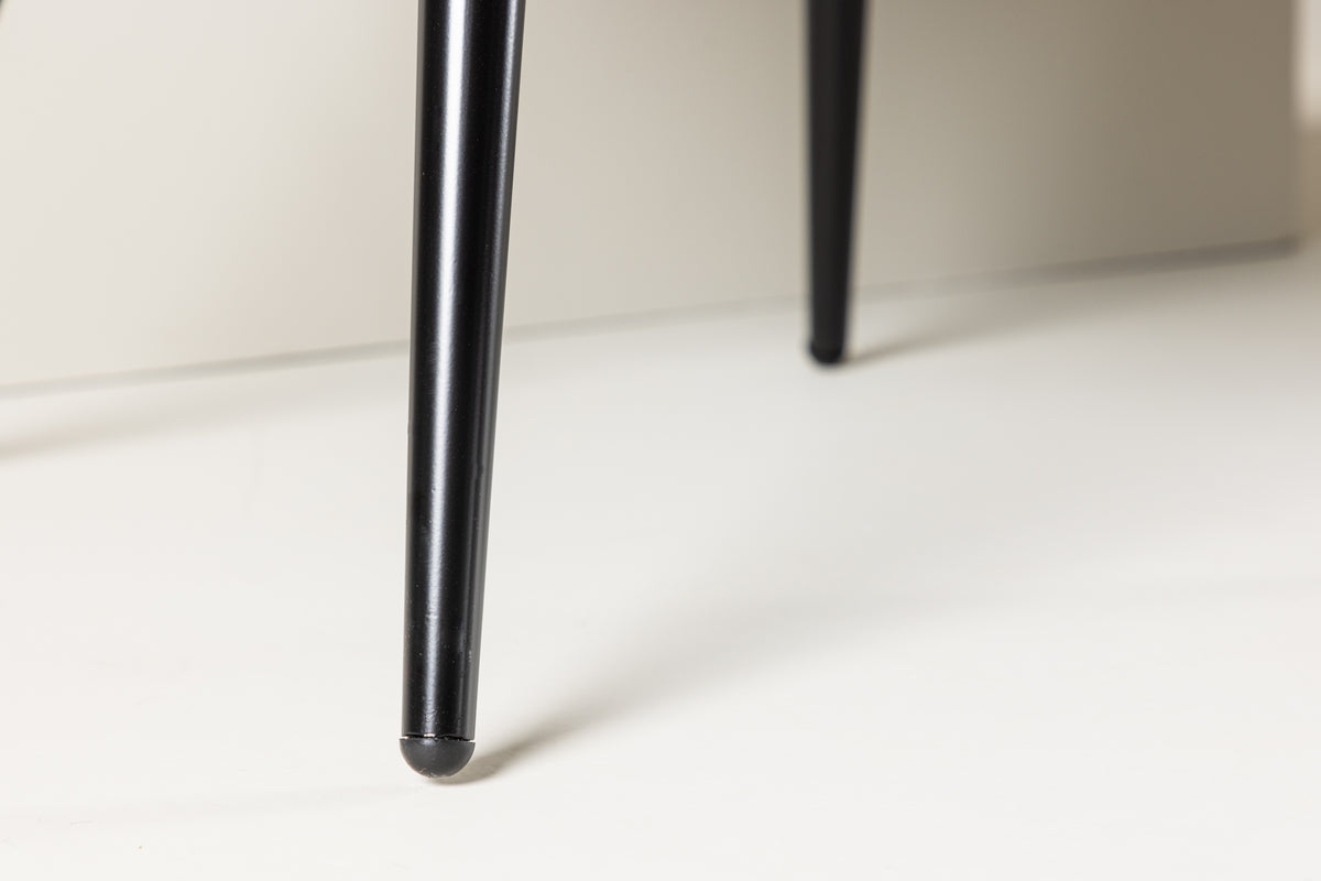 Velvet Dining Chair 2-pack Black